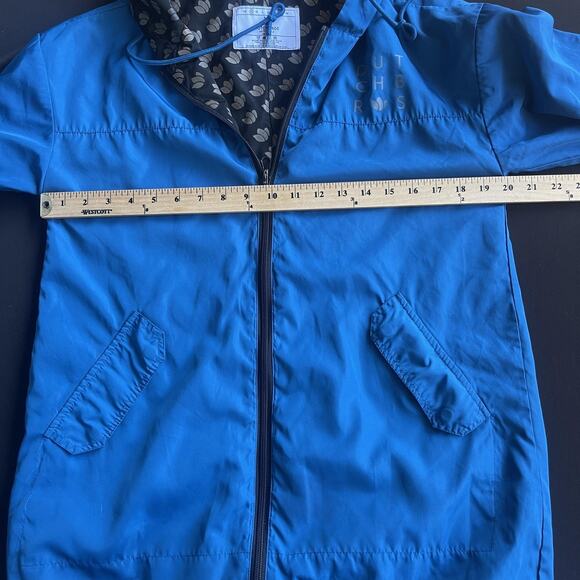 Dutch Bros Jacket Mens Small Hooded Windbreaker Full Zip Coffee Barista Polyeste - Picture 5 of 8